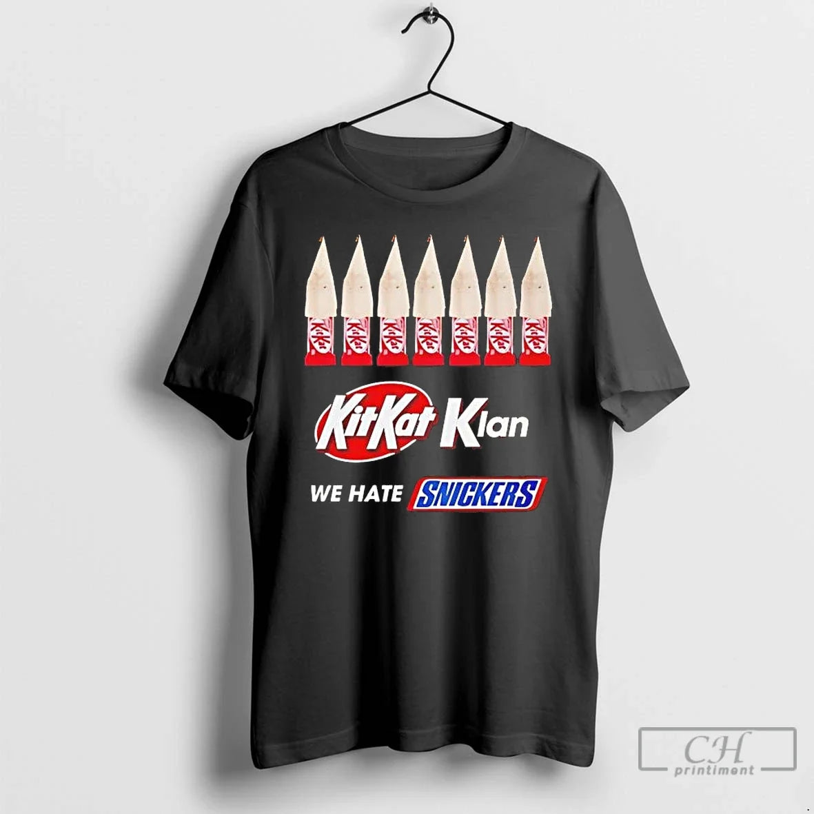 Kit Kat Klan We Hate Snickers T-Shirts