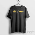 Los Angeles Lakers La Big 3 Icon Crown Magic Gun T-Shirts