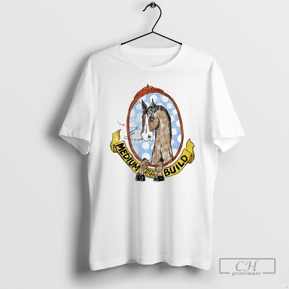 Medium Build Horse No Shoulders Shirt T-Shirts