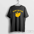 Plant Flag Michigan Football T-Shirts