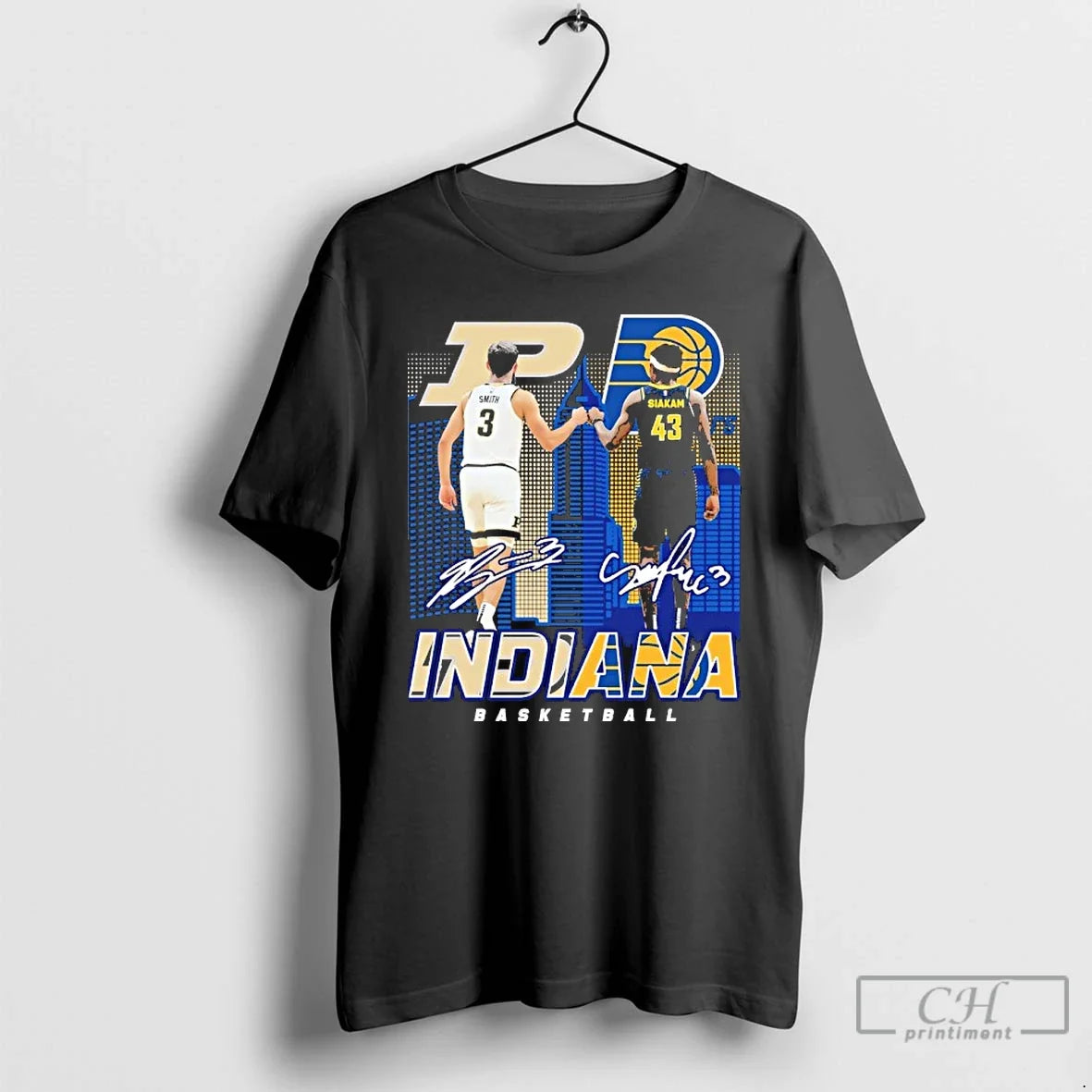 Purdue Braden Smith Pacers Pascal Siakam Indiana Basketball T-Shirts