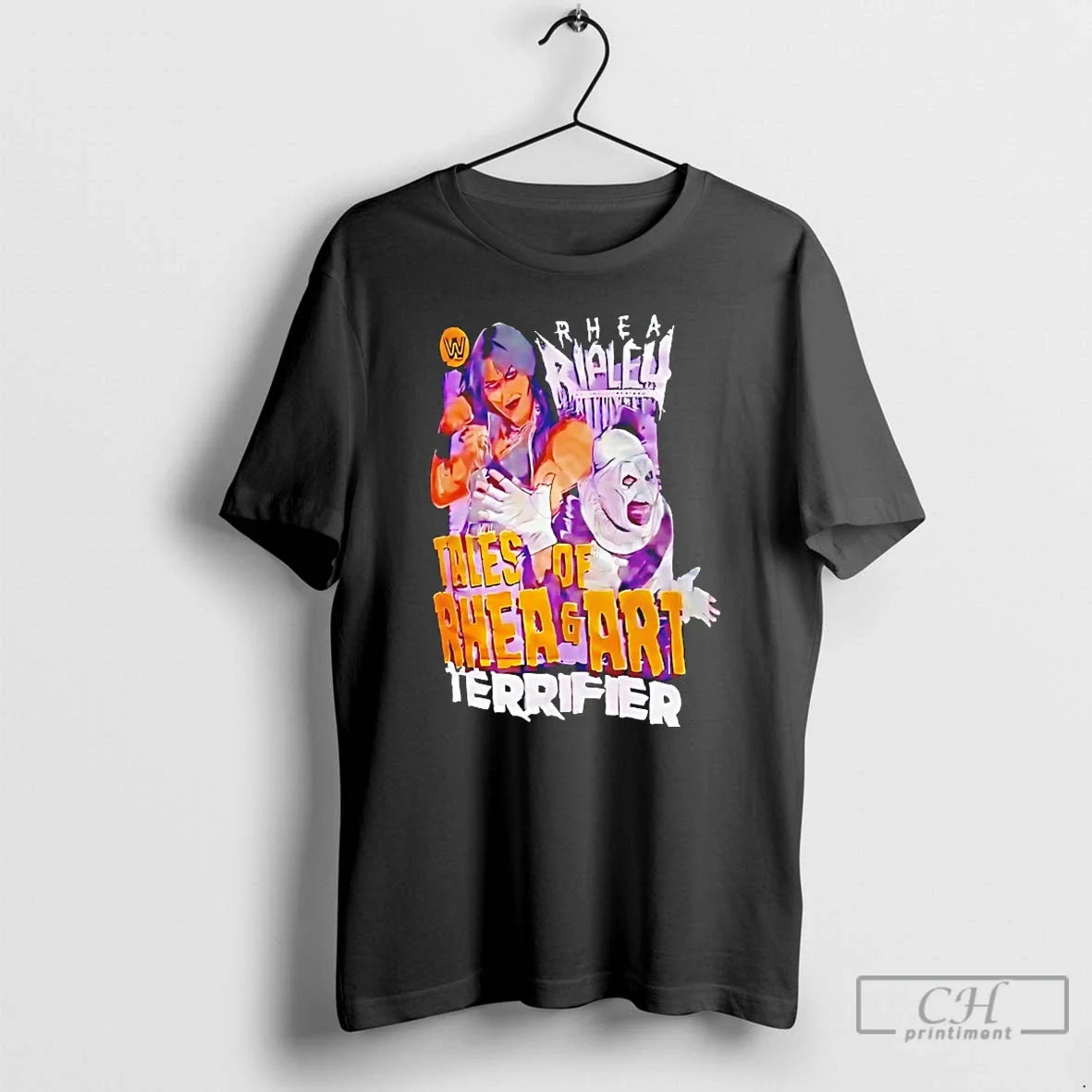 Rhea Ripley Art Clown Terrifier Tales Rhea Art T-Shirts