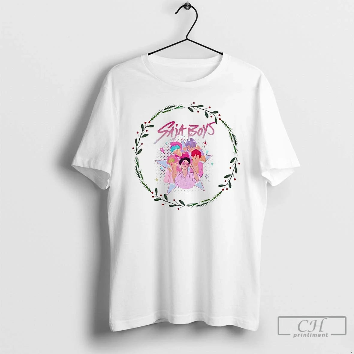 Saja K Pop Decoration T-Shirts
