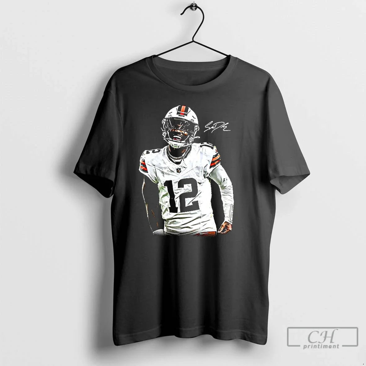 Shedeur Sanders Cleveland Browns Football Debut Signature T-Shirts