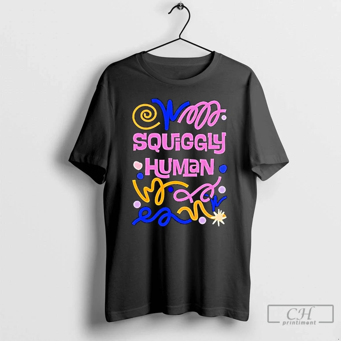 Squiggly Human T-Shirts