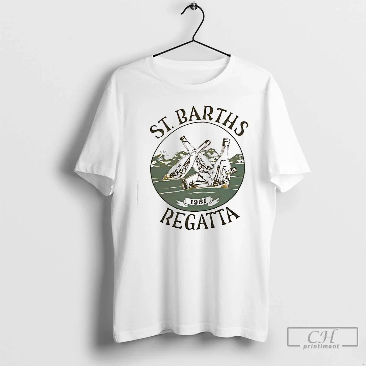 St Barths Regatta 1981 Sailing Event T-Shirts