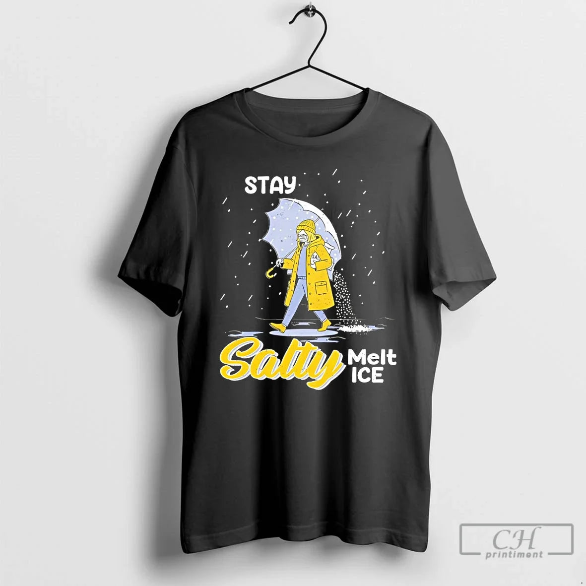 Stay Salty Melt Ice Anti Ice Abolish Anti Trump Vintage T-Shirts