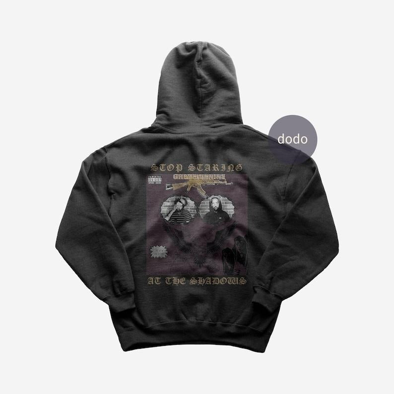 Suicideboys Stop Staring Shadows Album Suicideboys New Album Heavy Cotton T-Shirts