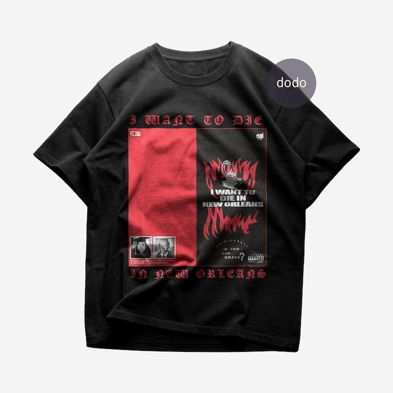 Suicideboys I Want Die New Orleans Album Suicideboys New Album Heavy Cotton T-Shirts