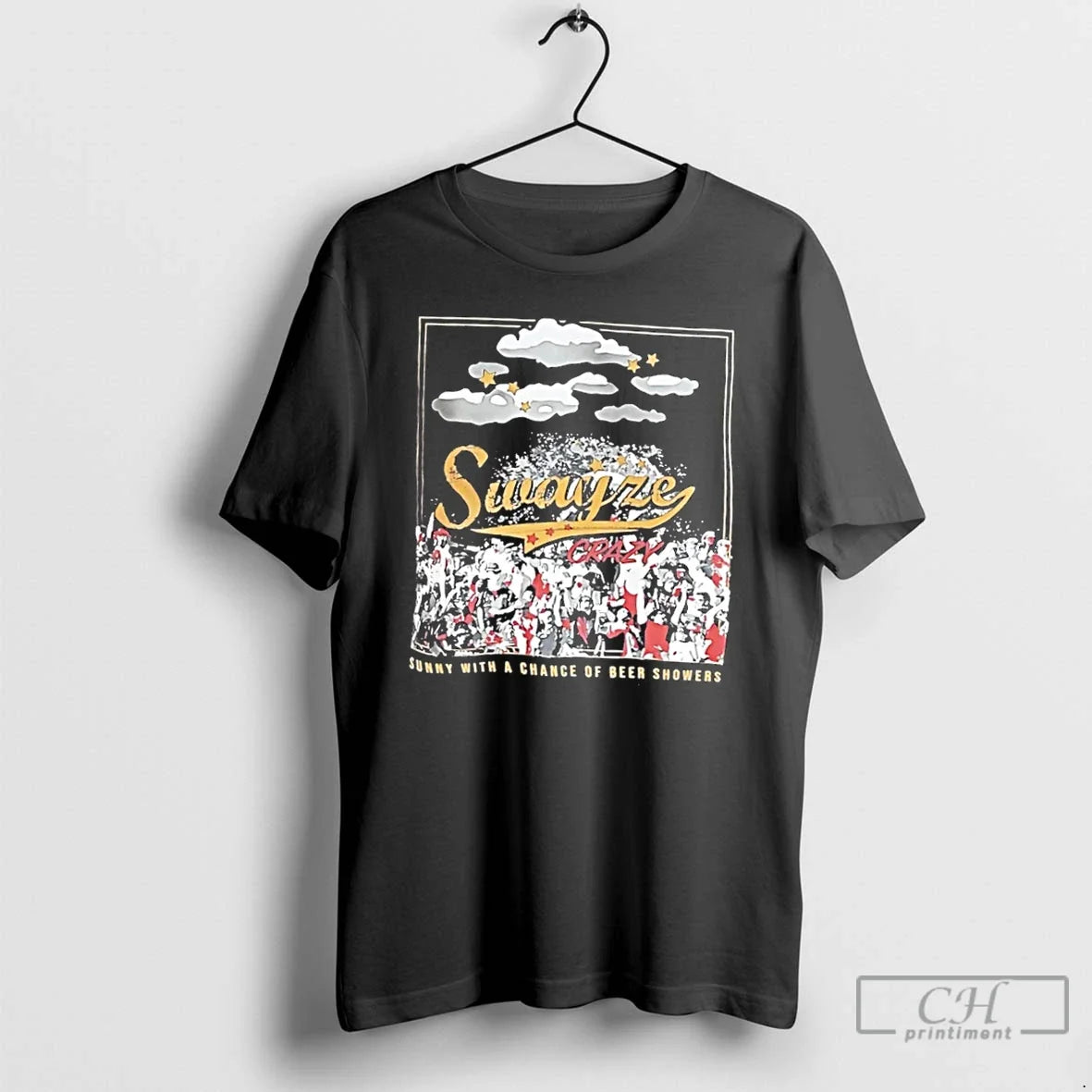 Swayze Crazy Sunny Chance Beer Showers T-Shirts