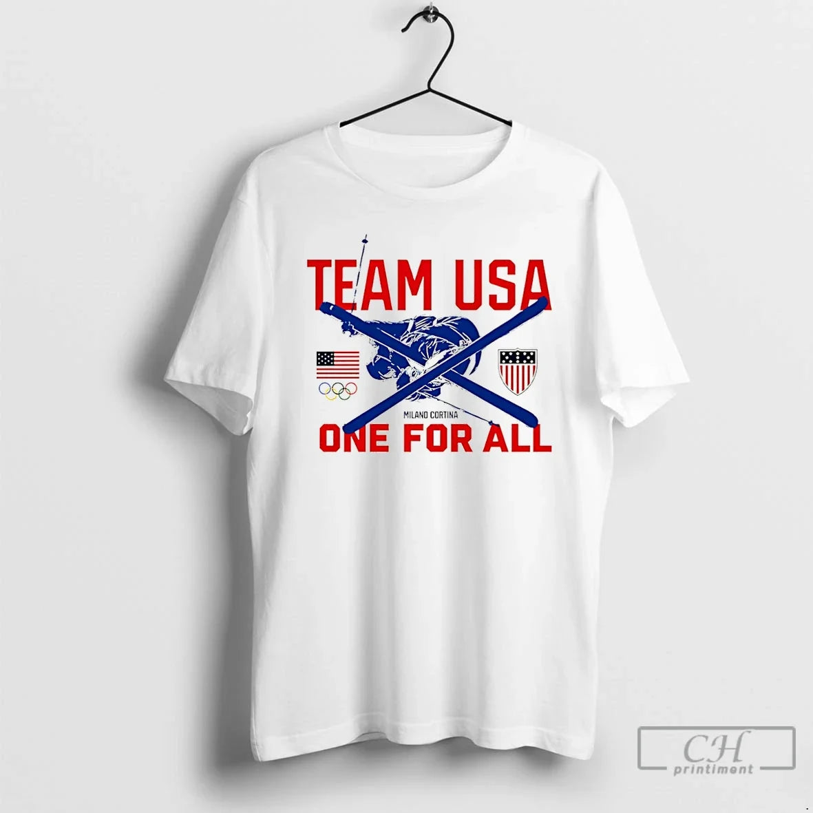 Team Usa 2026 Winter Olympics One All T-Shirts