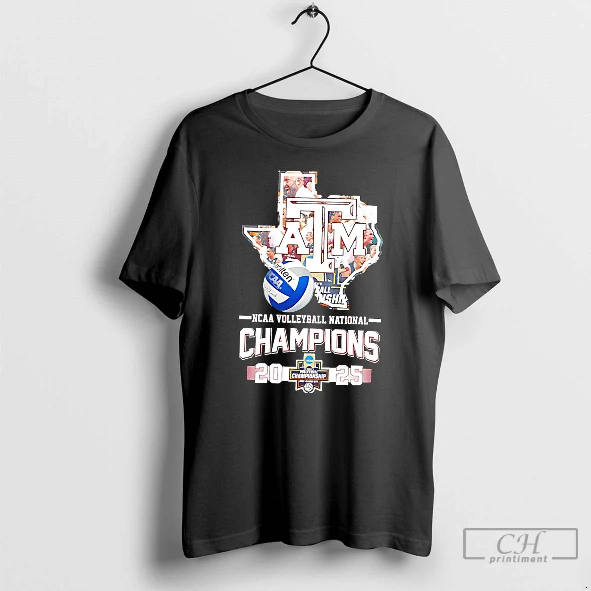 Texas Am Aggies 2025 Volleyball National Champions State T-Shirts
