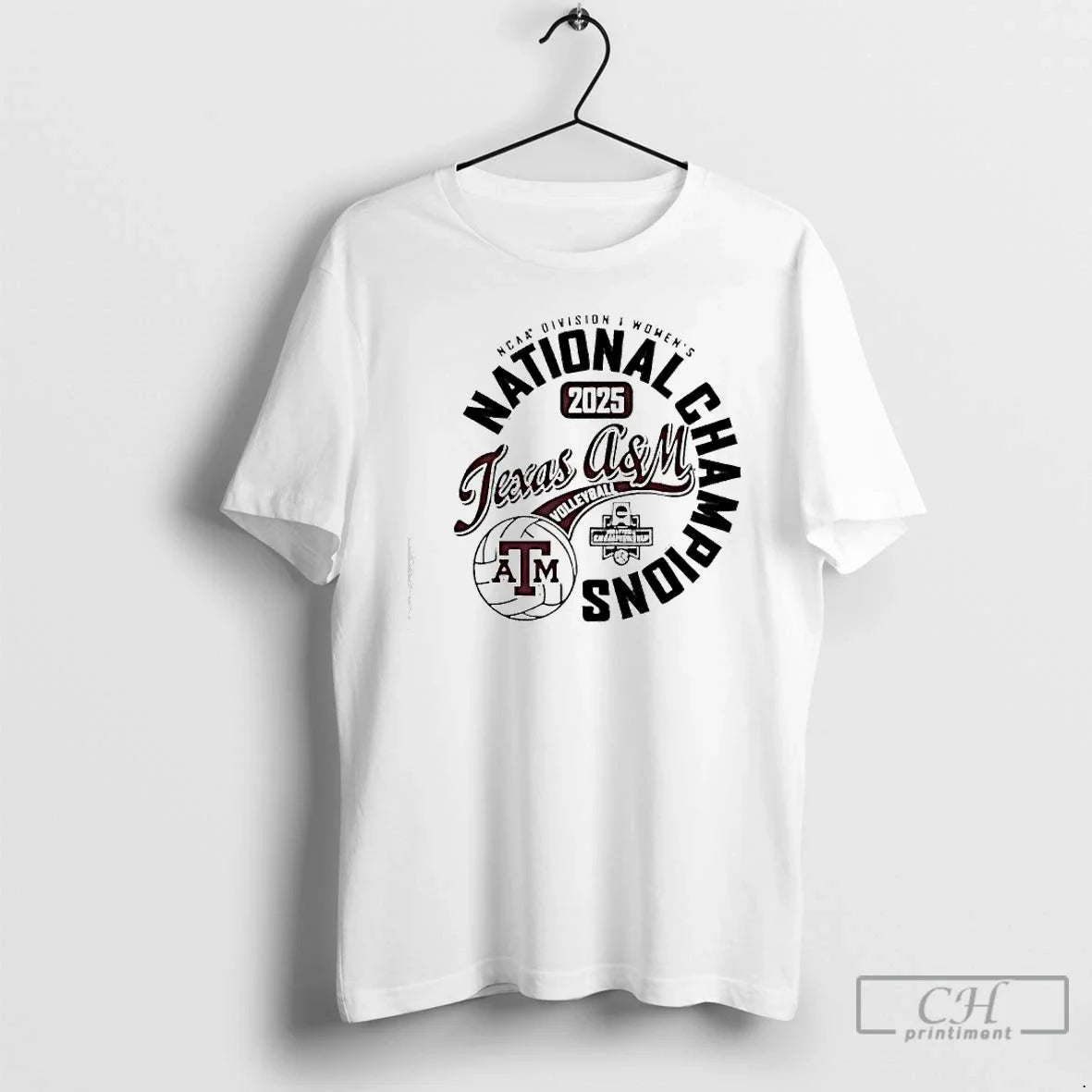 Texas Am Aggies 2025 Volleyball National Champions T-Shirts