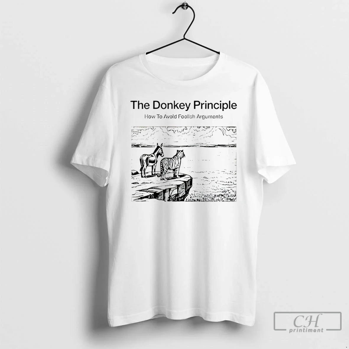 Donkey Principle How Avoid Foolish Argument T-Shirts