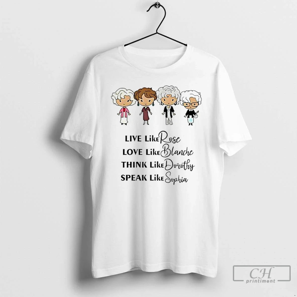 Golden Cartoon Trends T-Shirts