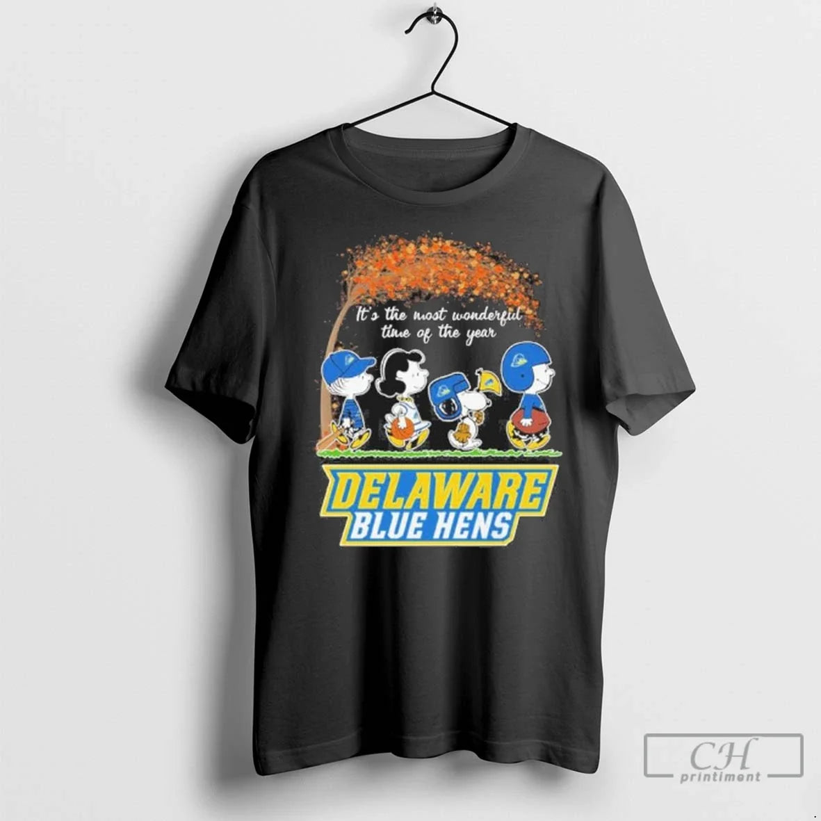 Premium The Peanuts X Delaware Blue Hens Its The Most Wonderful Time Of The Year