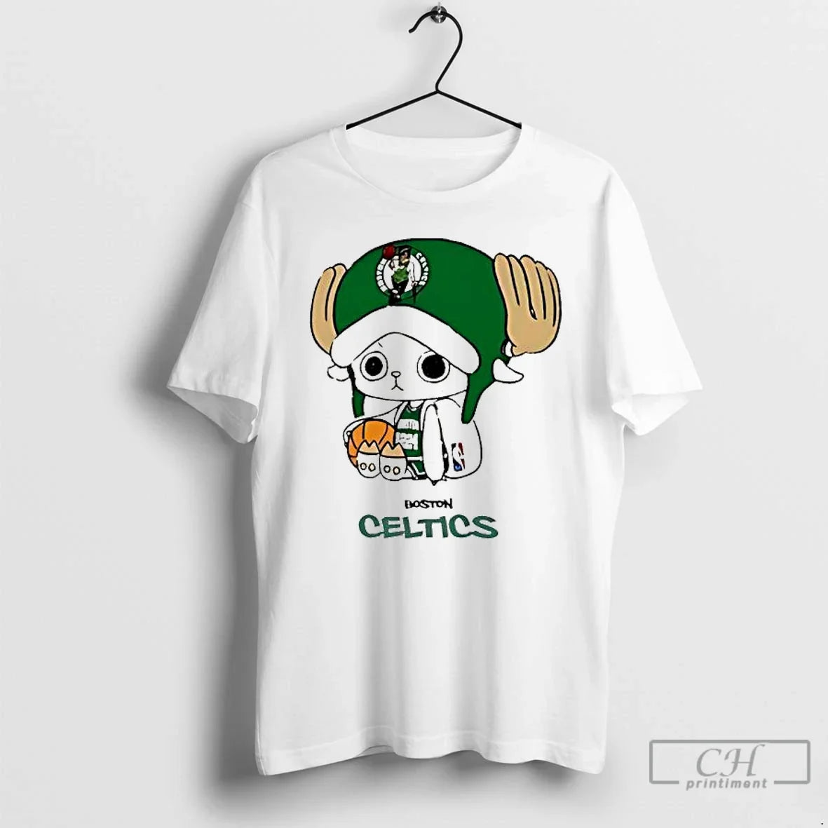Tony Tony Chopper X Boston Celtics T-Shirts