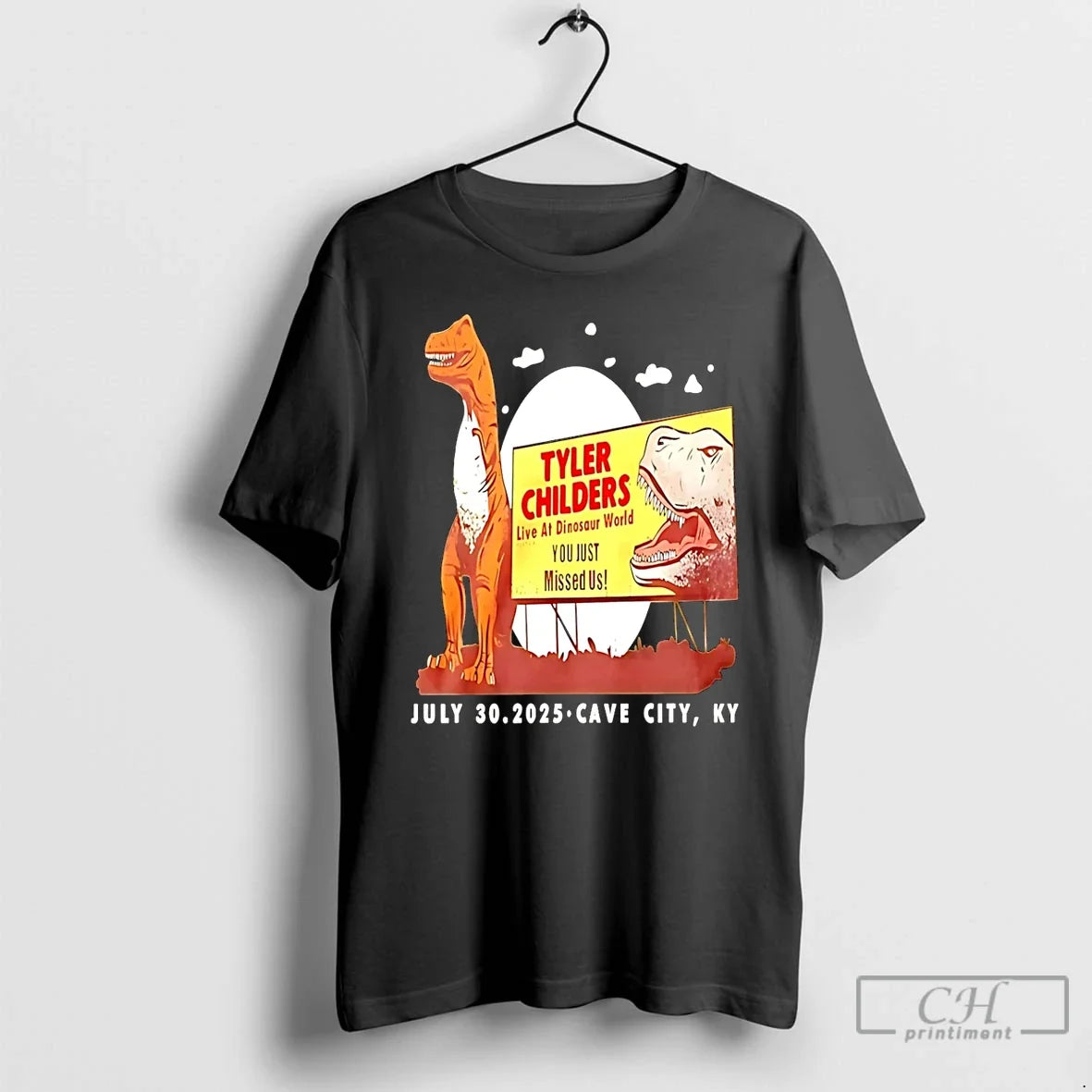 Tyler Childers Live Dinosaur World Cave City T-Shirts