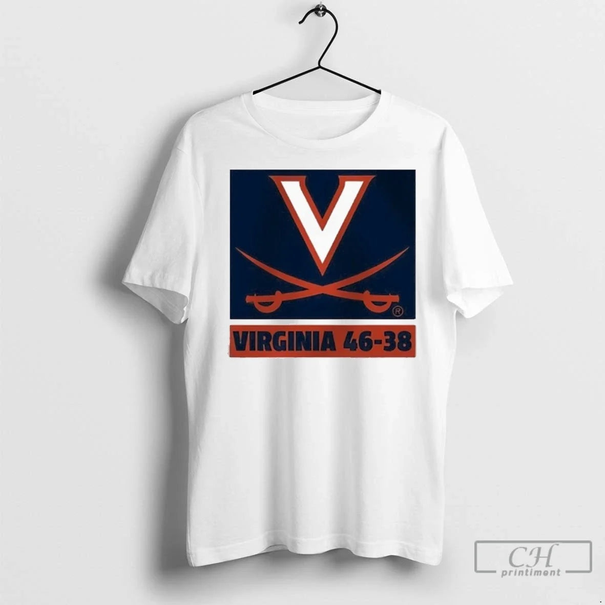 Premium Virginia Cavaliers Football 46 38 Logo