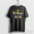 Washington Huskies Schrempf Welp Duo Born Abroad Built Washington T-Shirts