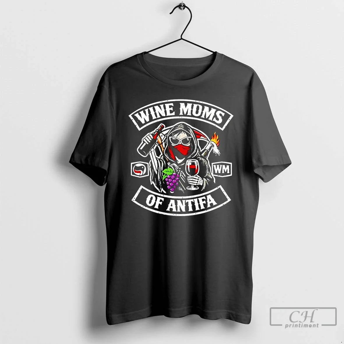 Wine Moms Antifa T-Shirts