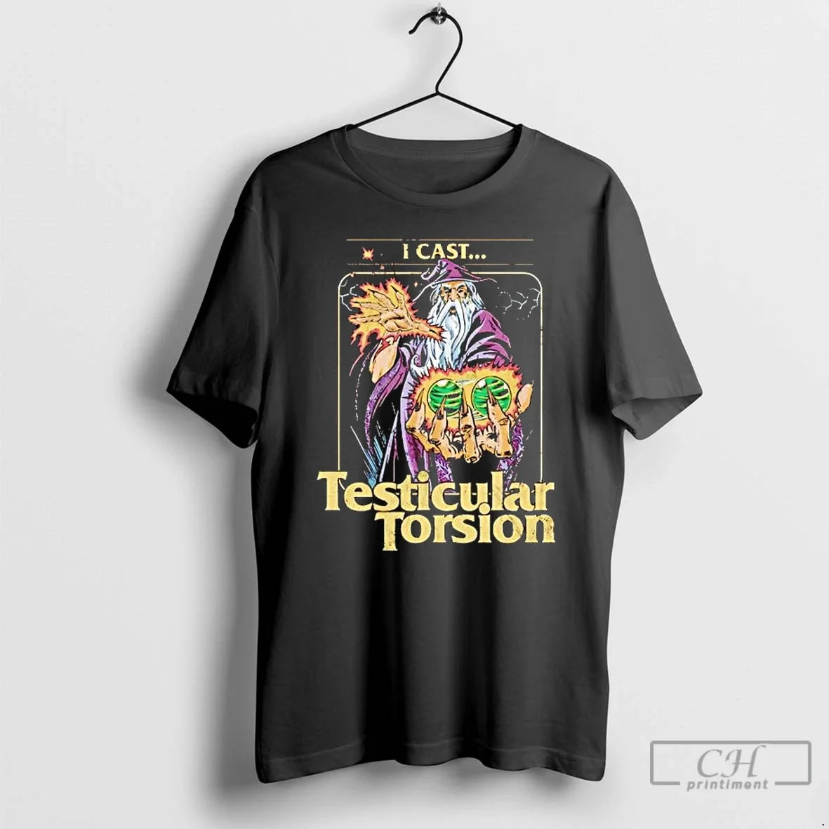 Wizard I Cast Testicular Torsion T-Shirts