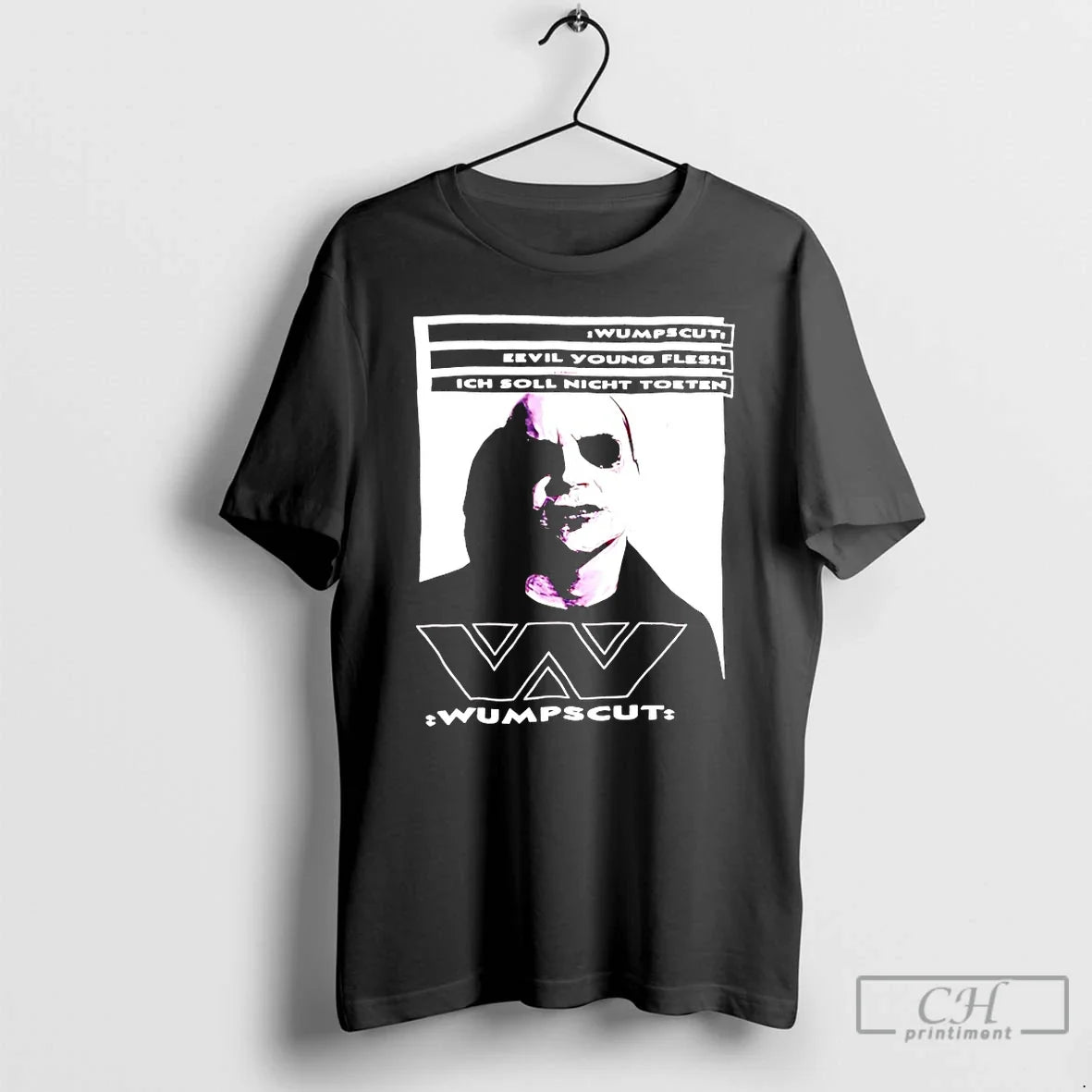 Wumpscut Evil Young Flesh Industrial Music T-Shirts