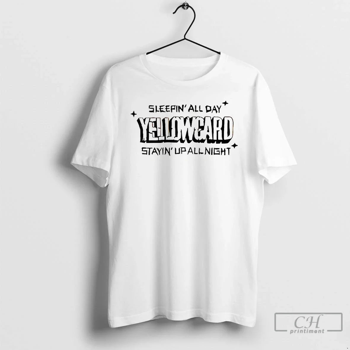 Yellowcard Sleepin All Day Stayin Up All Night T-Shirts