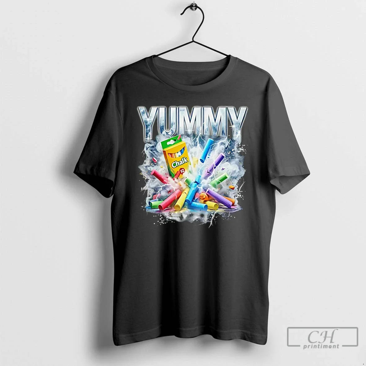 Yummy Chalk Vintage Rap T-Shirts