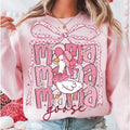 Preppy Mama Goose Shirt Mama Goose Shirt Girly Shirt Goose Shirt Shirt Floral Mama PngGoose Lover T-Shirts