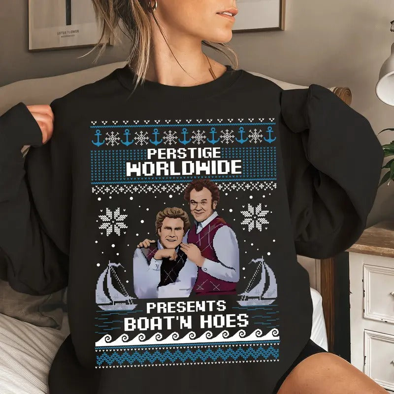 Prestige Worldwide Presents Boats'N Hoes Ugly Funny Ugly Shirt T-Shirts