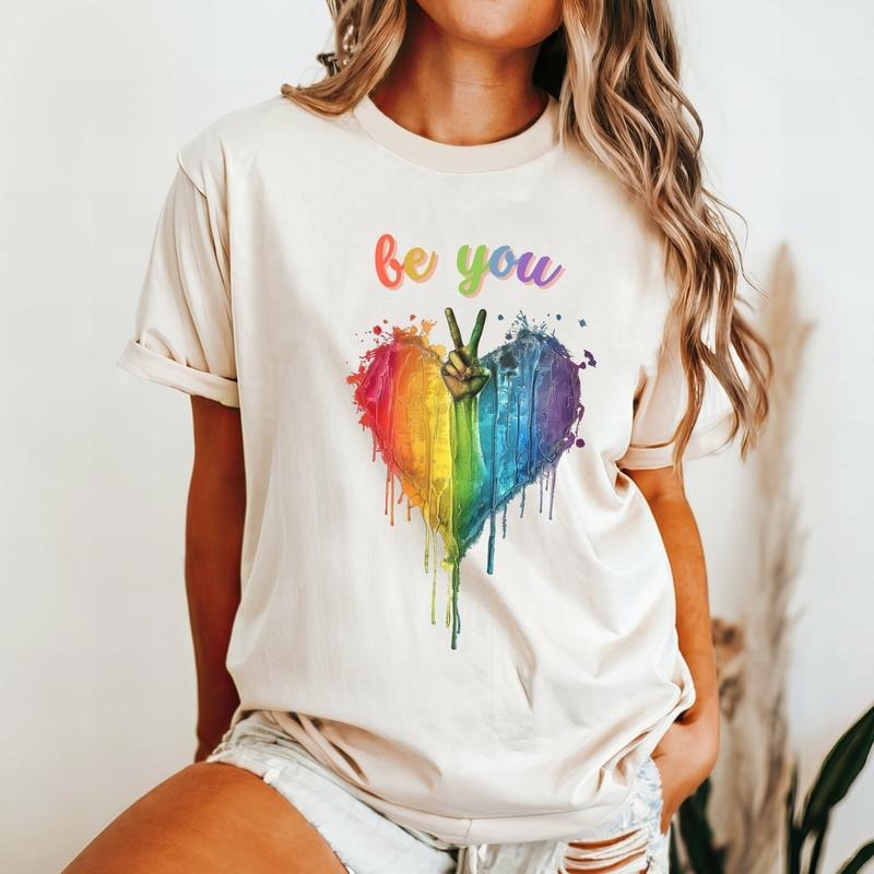 Pride Heart SweaterBe You Rainbow Shirt LGBT Shirt LGBT Shirt LGBT Shirt Funny Pride Shirt Pride Pride Celebration T-Shirts