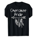 Pride Native American 100% Cotton Bohemian Round Neck Non Stretch Fabric 180g Made USA T-Shirts