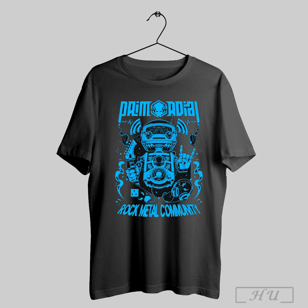 Primordial Rock Metal Community 25 Standard Robot T Shirt