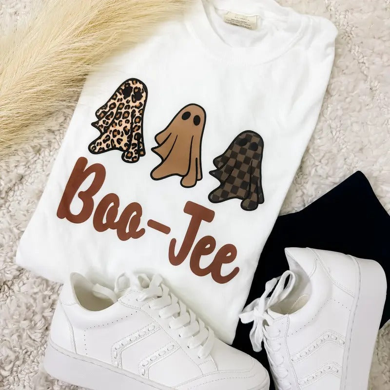 Printed Boo Jee Ghost T-Shirts