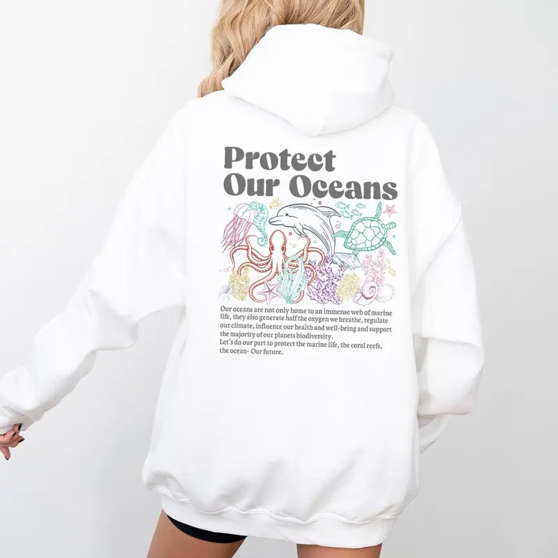 Protect Our Oceans Save Your Oceans Beach Save Ocean Marine Biologist Shirt Surfing Ocean Lovers Shirt T-Shirts