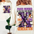 Proud Member Fck Your Feelings Generation Shirt Gen X Halloween Shirt Gen X Shirt Retro Halloween Shirt Spooky Season Shirt T-Shirts