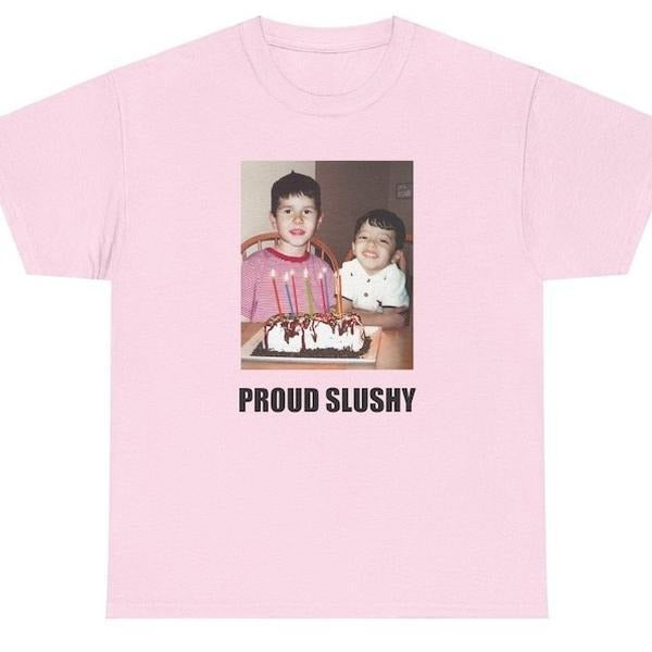 Proud Slushy Noobz Fan Heavy Cotton Hamzah Slushy Noobz Shirt Hamzah Noobs Shirt Slushy NoobzZ Martin T-Shirts