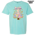 Psychedelic Swirls Tree Comfort Colors 'NLB' T-Shirts