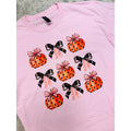 Pumpkin Bow Top T-Shirts