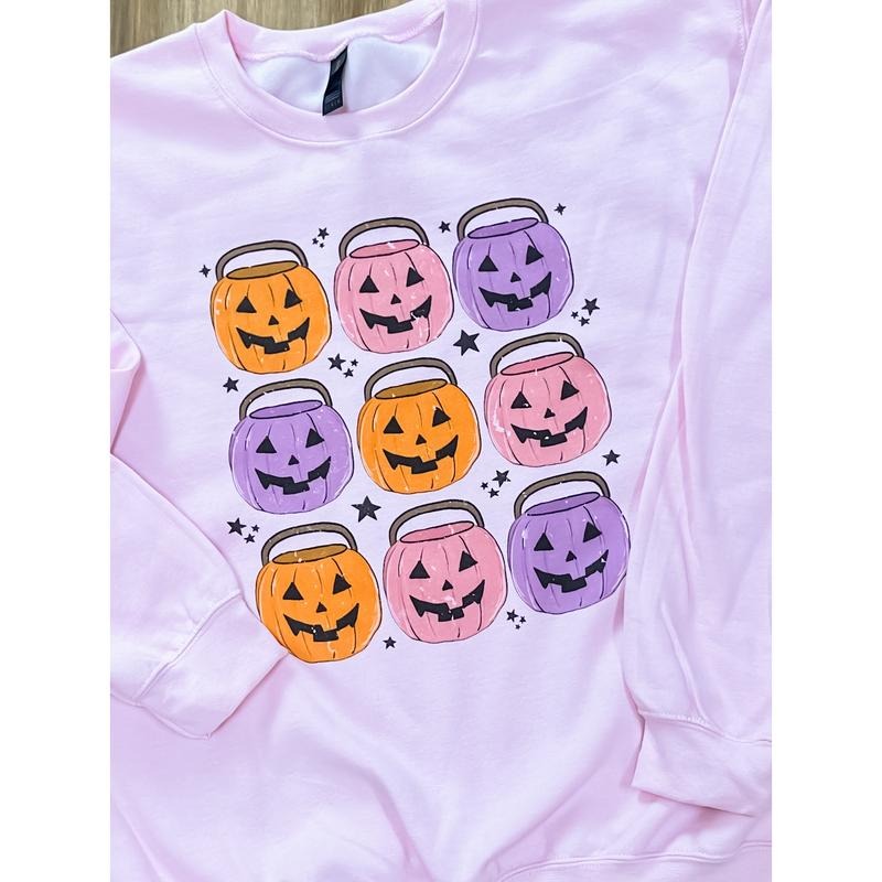 Pumpkin Buckets Top T-Shirts