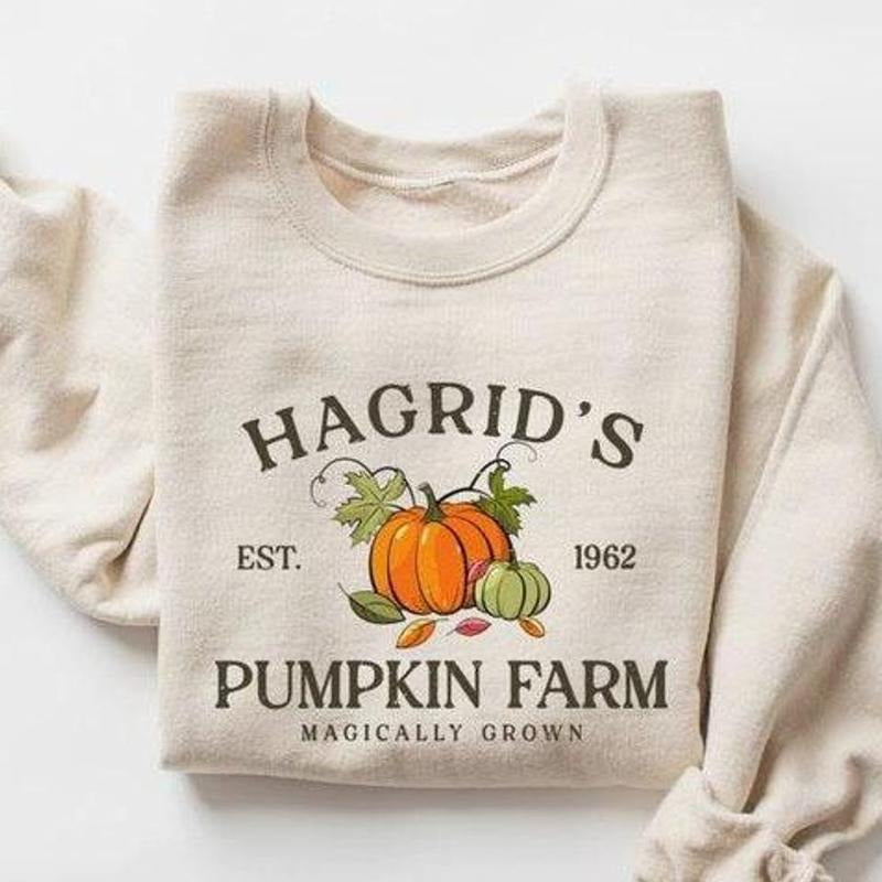 Pumpkin Patch Fall Pumpkin Shirt Fall HP Fan Halloween Fall T-Shirts