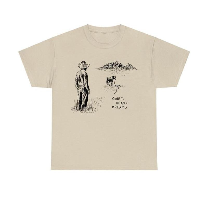 Quiet Heavy Dreams Album Shirt Country Music Shirt T-Shirts