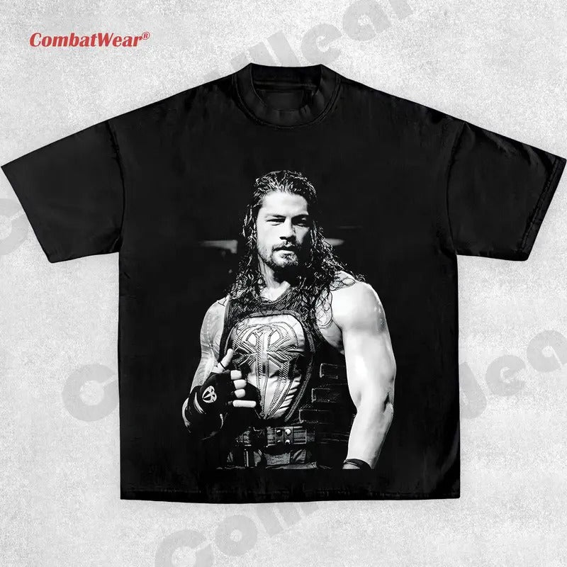 ROMAN REIGNS V2 Wrestling Wrestling Wrestler Shirt Sports Shirt Vintage Wresting Shirt Wrestling T-Shirts
