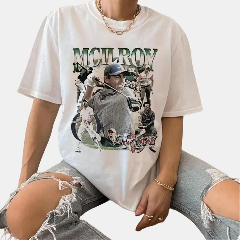 RORY MCILROY 2025 Golf Masters Golf Lover Masters 2025 Merchstyle{N002}3 T-Shirts