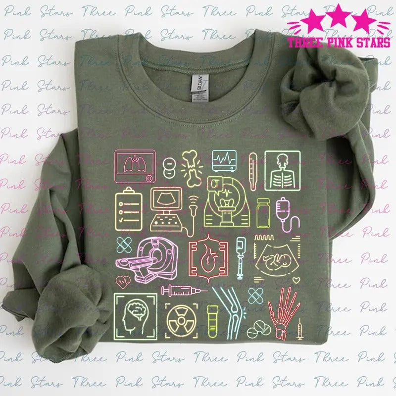 Rad Tech Radiology X Ray Tech Radiologist CT MRI Tech Graduation T-Shirts