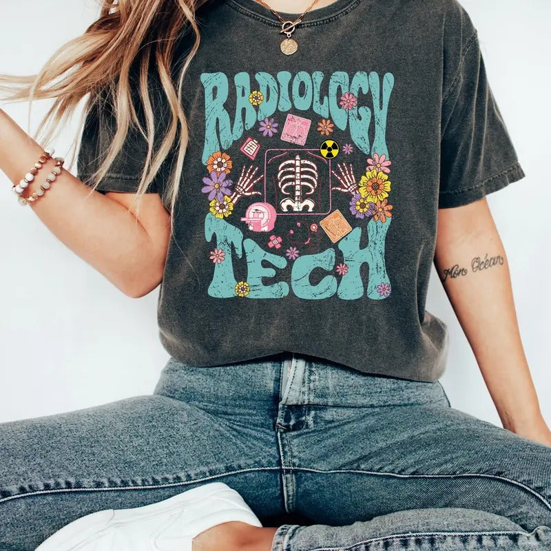 Radiology Tech Radiology Shirt Radiologist X Ray Tech Shirt Radiologist Radiology Technician Shirt Rad Tech Shirt T-Shirts