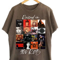 Raised 90s R&B Album Cover 90'S Music Artist Music Lover Shirt Black History Nostalgia Top T-Shirts