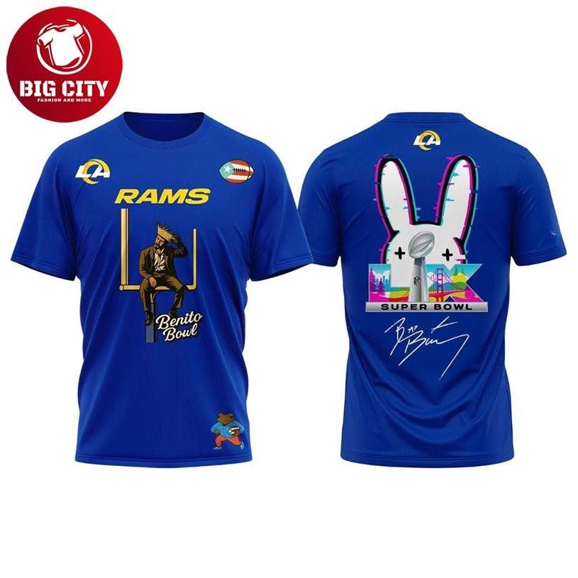 Rams x Bad Bunny SB LX The Halftime Show Two Sided Shirt