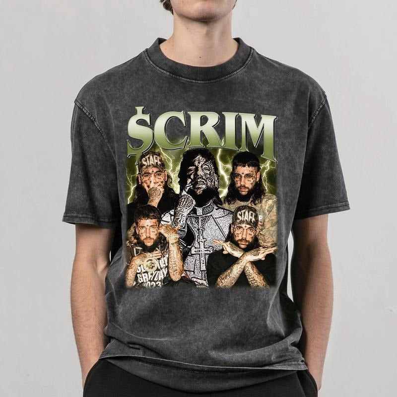 Rap Boy Band Shirt Grey Tour 2024 SSB Fans Cotton Fabric Menswearstyle{N002}2 T-Shirts